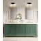 Z-Lite Analia Vanity, 2-Light, 16.5 In.W x 7.5 In.L x 9.25 In.H, Matte Black/Clear Ribbed 1101-2V-MB - alternate 5